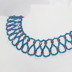 Necklace - Dentelle Tiara - Necklace - Laiton bronze